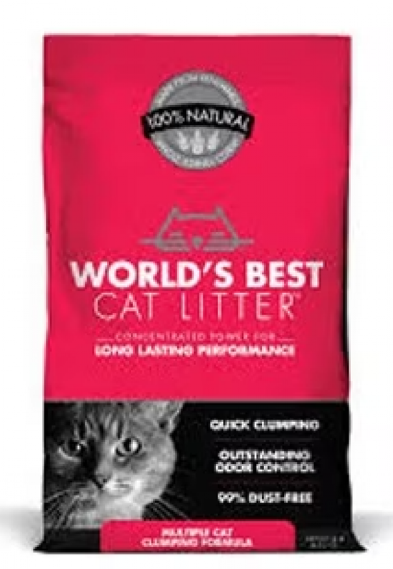

World's Best Cat Litter - Multiple Clumping - Red Bag - 12.7kg