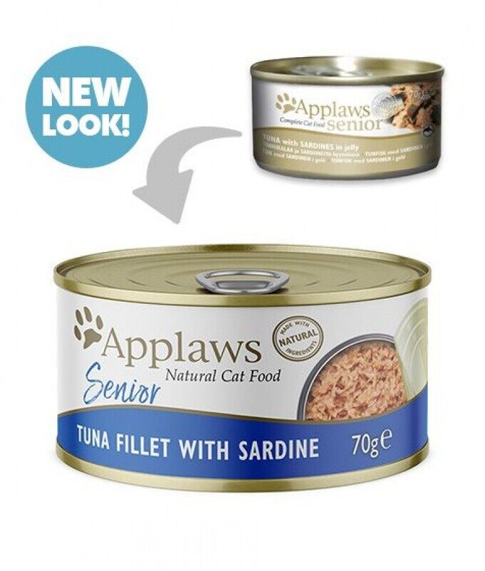 

Applaws Senior Tuna with Sardines Jelly Cat - Can - BOX - 24*70g