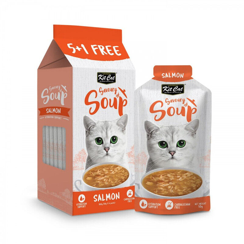 

KitCat Savoury Soup - Salmon - 6*50ml