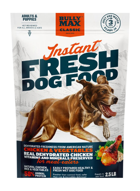 

Bully Max Raw Topper Mobility Bites Turkey & Vegetable Dog Dry Food, 425g