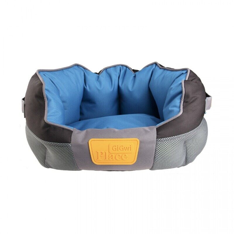 

Gigwi Place Soft Bed - Canvas TPR - Blue & Black - S