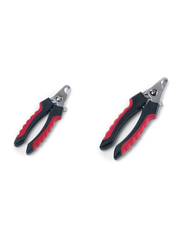 Padovan Pet Nail Cutter Clipper, Medium, Red/Black