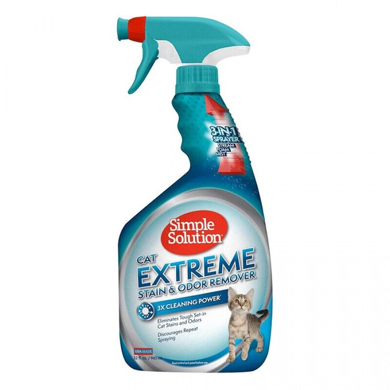 

Simple Solution EXTREME Stain+Odor Remover - 3in1 - Cat - 945ml