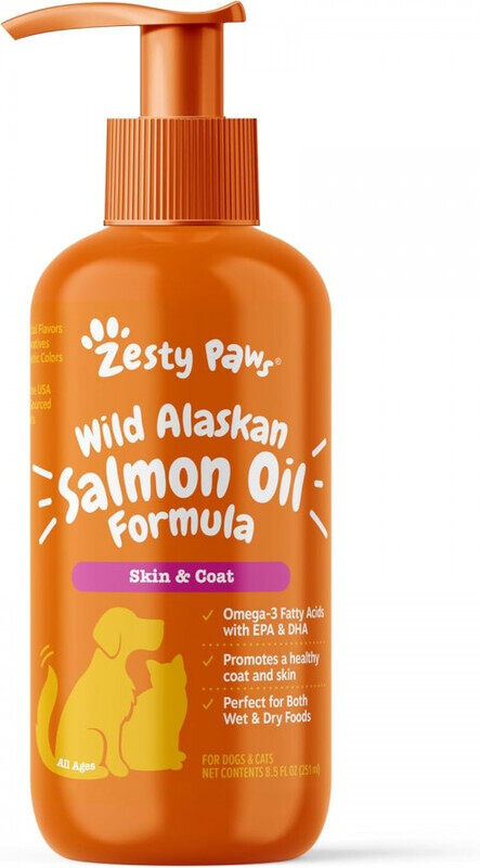 

Zesty Paws Dog Wild Alaskan - Salmon Oil - 32oz/946ml