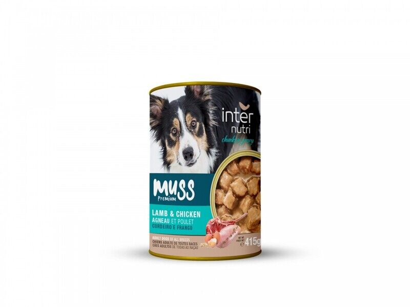 

Internutri MUSS Dog - Lamb & Chicken - BOX - 24*415g