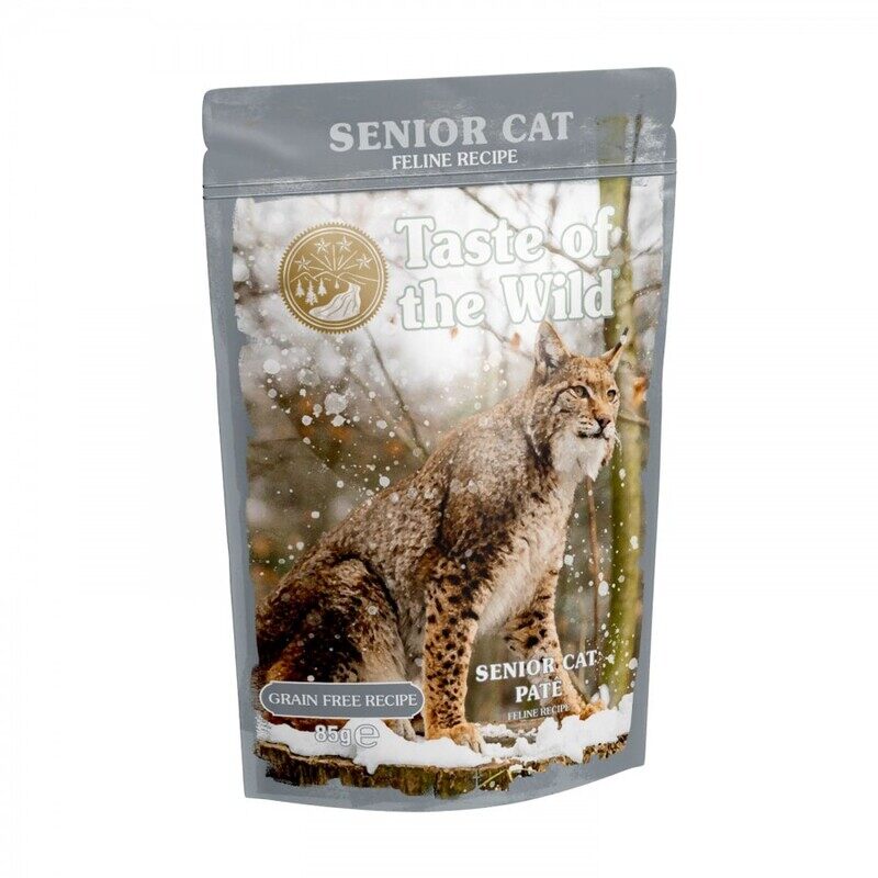 

Taste of The Wild Senior Cat - Chicken - Pate - POUCH - BOX - 12*85g