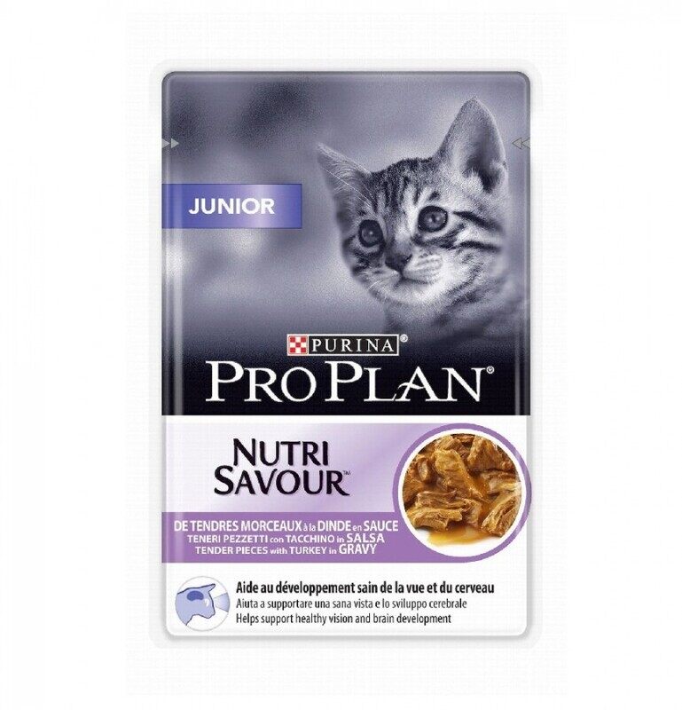 

Pro Plan Kitten - Turkey in Gravy - Pouch - BOX - 26*85g