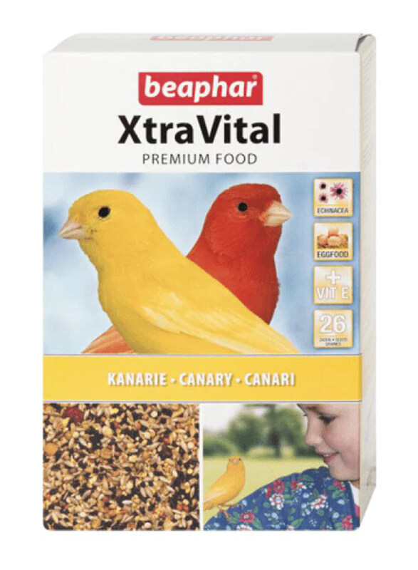 

Beaphar Xtra Vital Premium Canary Bird Dry Food, 500g