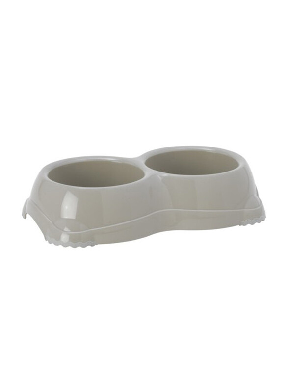 

Moderna Double Smartly Double Bowl, Medium, Grey