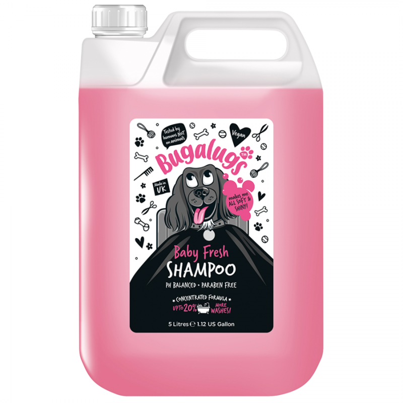 

Bugalugs Dog Shampoo - Baby Fresh - 5L
