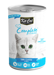 KitCat Cat Complete Cuisine Tuna Classic In Broth Can Cat Wet Food, 24 x 150g