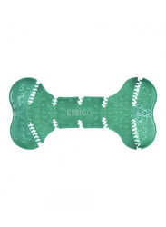 Kong Squeezz Dental Bone Toy, Medium, Green