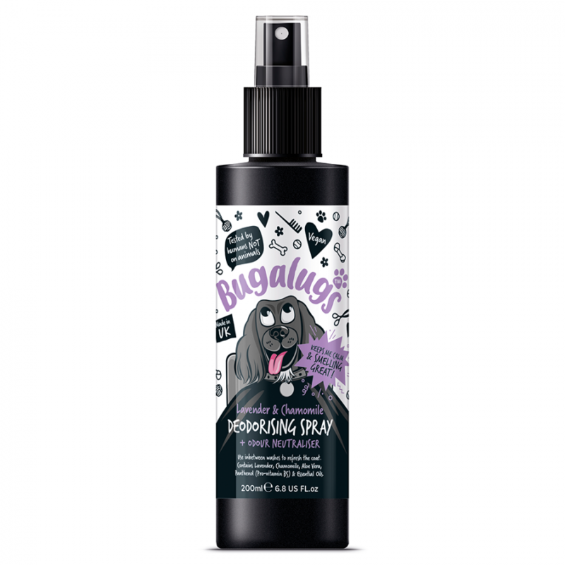 

Bugalugs Dog Deodorizing Spray - Lavender & Chamomile - 200ml