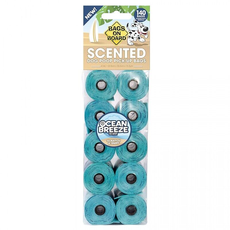 

BOB Waste Bag - Ocean Breeze Scented - Green - 10*14pcs