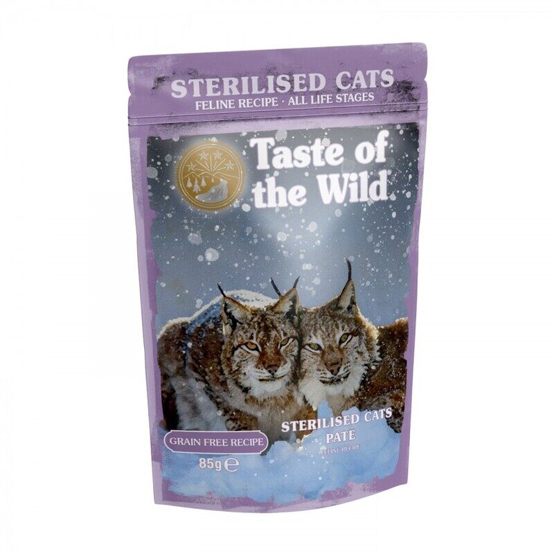 

Taste of The Wild Sterilised Adult Cat - Chicken - Pate - BOX - 12*85g
