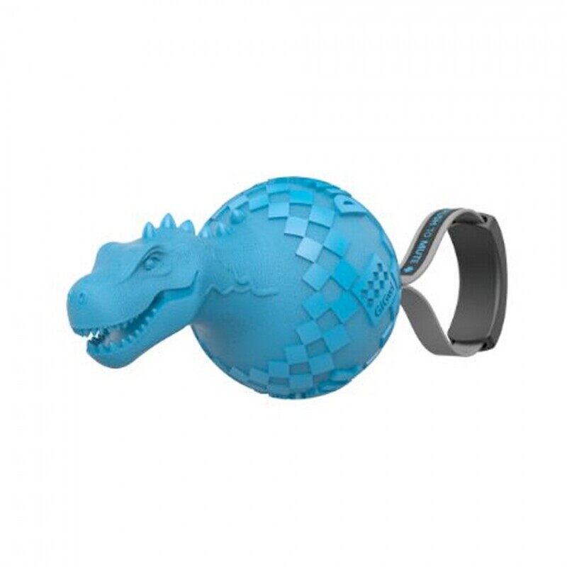 

GiGwi Dinoball T-Rex Push To Mute - Light Blue - L