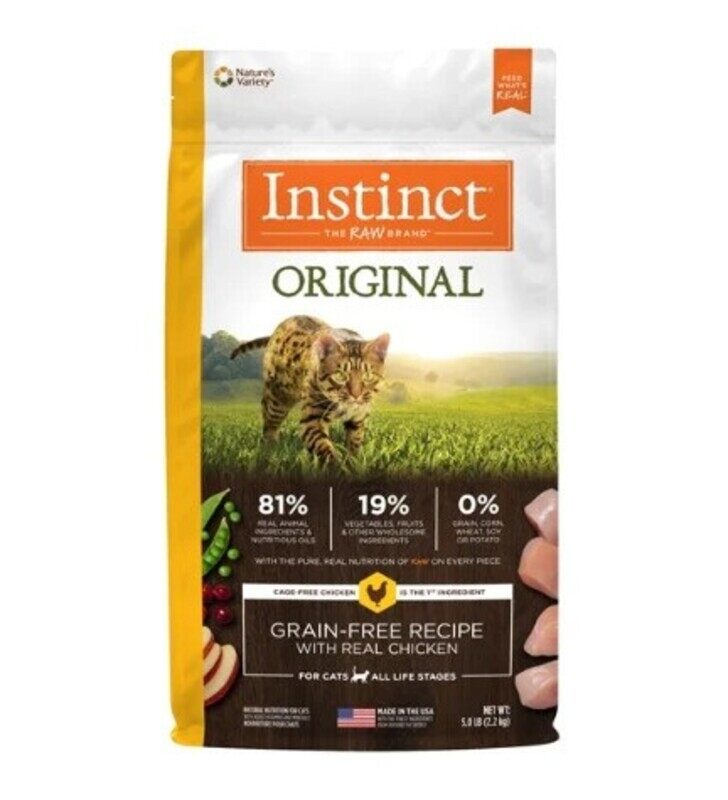 

Instinct Adult Cat Original - Chicken - 2.26kg