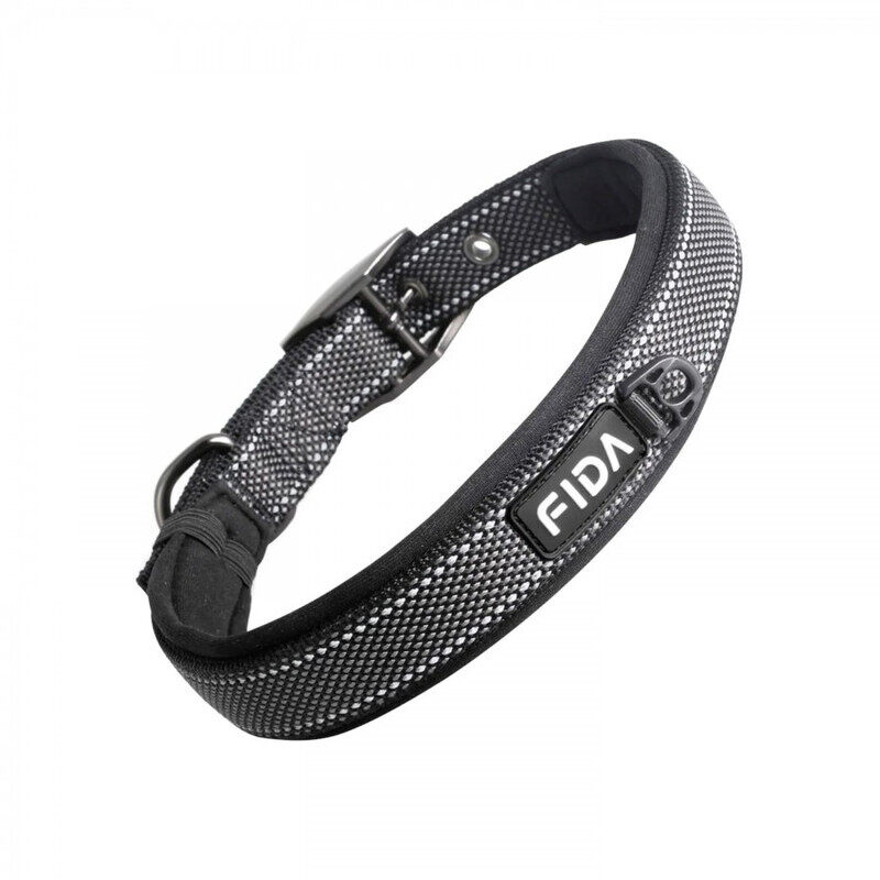 

Fida Dog Collar Heavy Duty - Black - XL