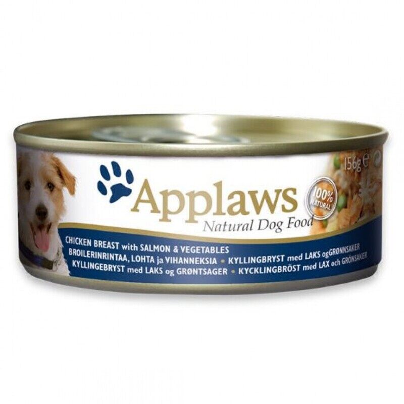 

Applaws Dog - Chicken & salmon - Can - BOX - 12*156g