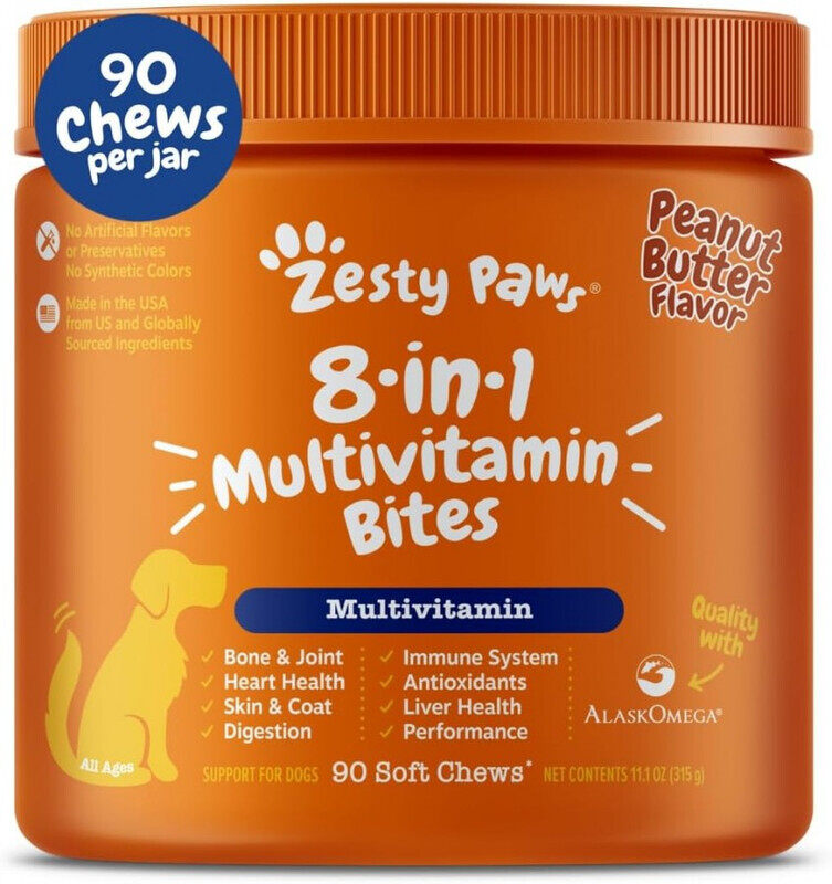 

Zesty Paws Dog 8-in-1 Multivitamin Bites - Chicken - 90ct