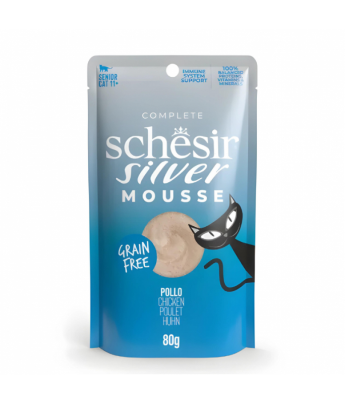 

Schesir Silver Cat Mousse - Chicken - Pouch - BOX - 12*80g