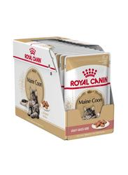 Royal Canin Adult Maine Coon Gravy Cat Wet Food, 12 x 85g
