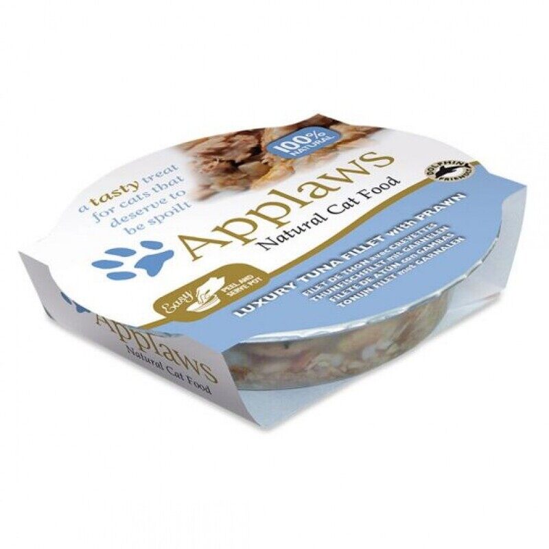 

Applaws Tuna & Prawn Cat - Plastic Can - BOX - 10*60g