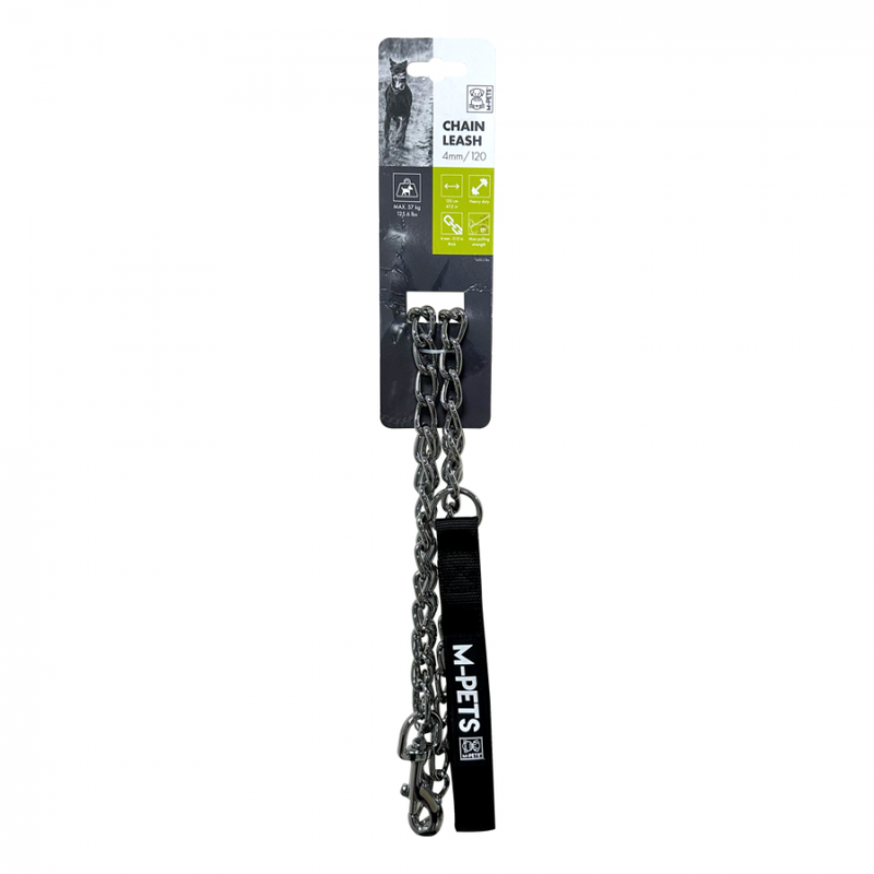 

M-Pets Dog Chain Leash - Black - 120cm - M