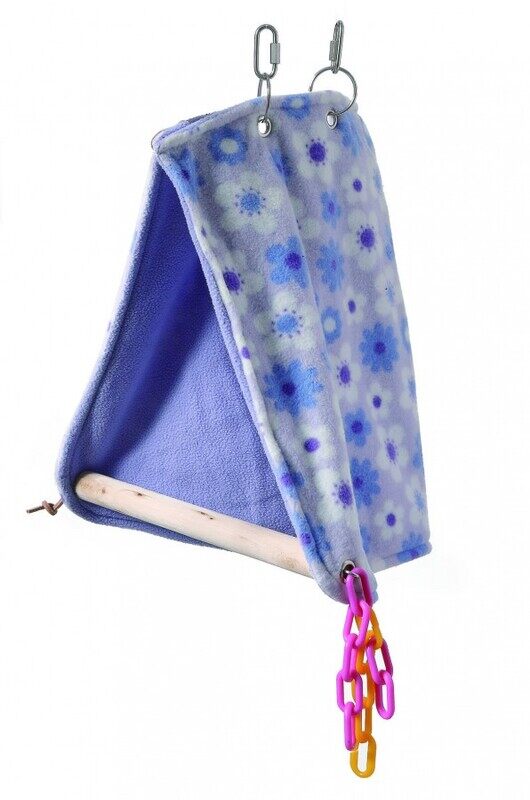 

Coollapet Bird Toy Hideaway Perch - Blue - L