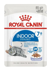 Royal Canin Indoor Sterilised 7+ Jelly Wet Cat Food, 85g