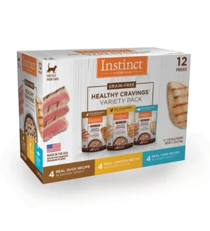 Instinct Adult Cat Healthy Cravings - Variety Pack - Pouch - 12*85g