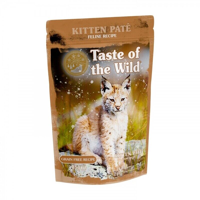 

Taste of The Wild Kitten - Chicken - Pate - POUCH - BOX - 12*85g