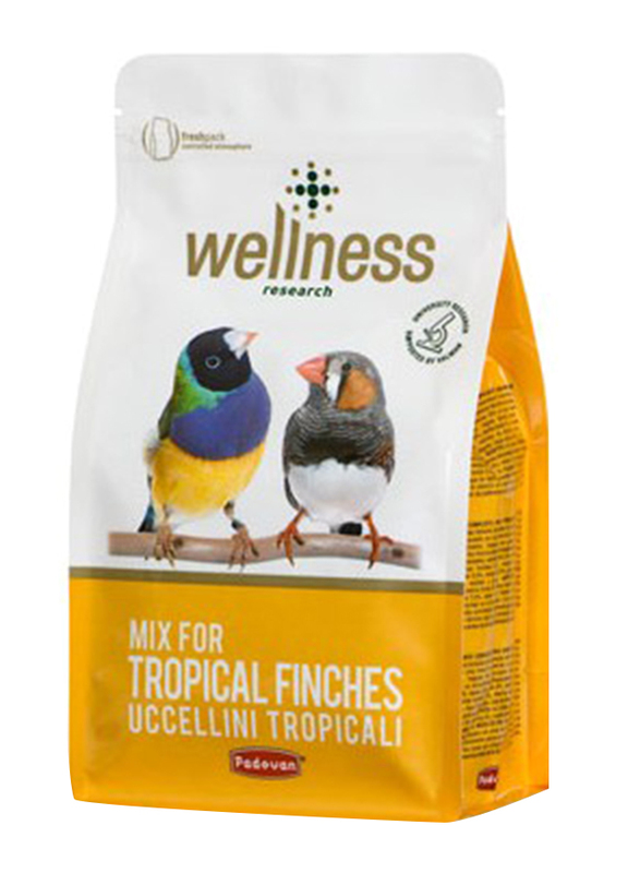 Padovan Wellness Tropical Finches Special Mix Dry Food, 1 Kg