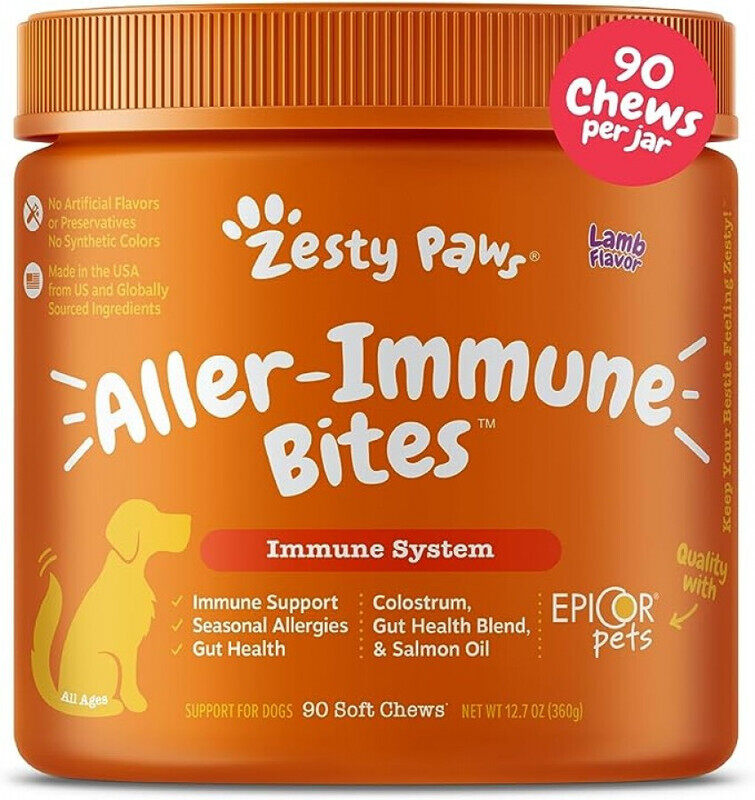 

Zesty Paws Dog Aller-Immune Bites - Lamb - 90ct