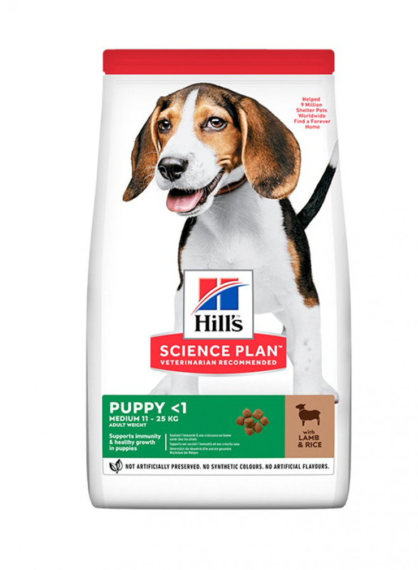 Hill's Science Plan Lamb & Rice Medium Puppy Dry Food, 2.5 Kg
