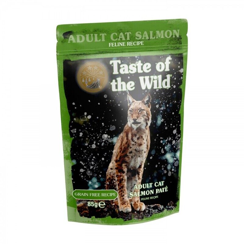 

Taste of The Wild Adult Cat - Salmon - Pate - POUCH - BOX - 12*85g