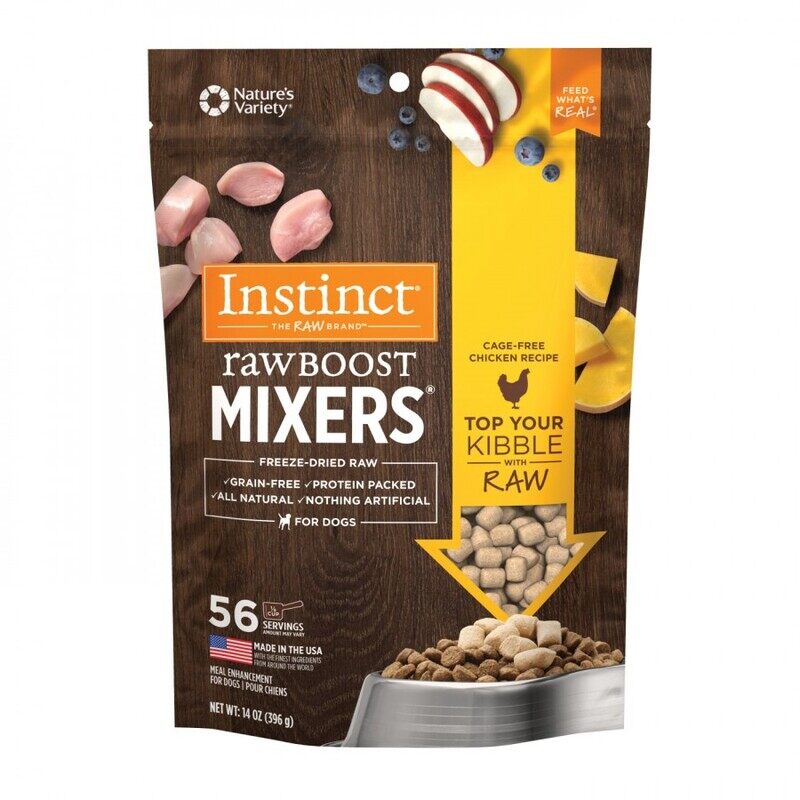 

Instinct Adult Dog Raw Topper - Chicken - 396g