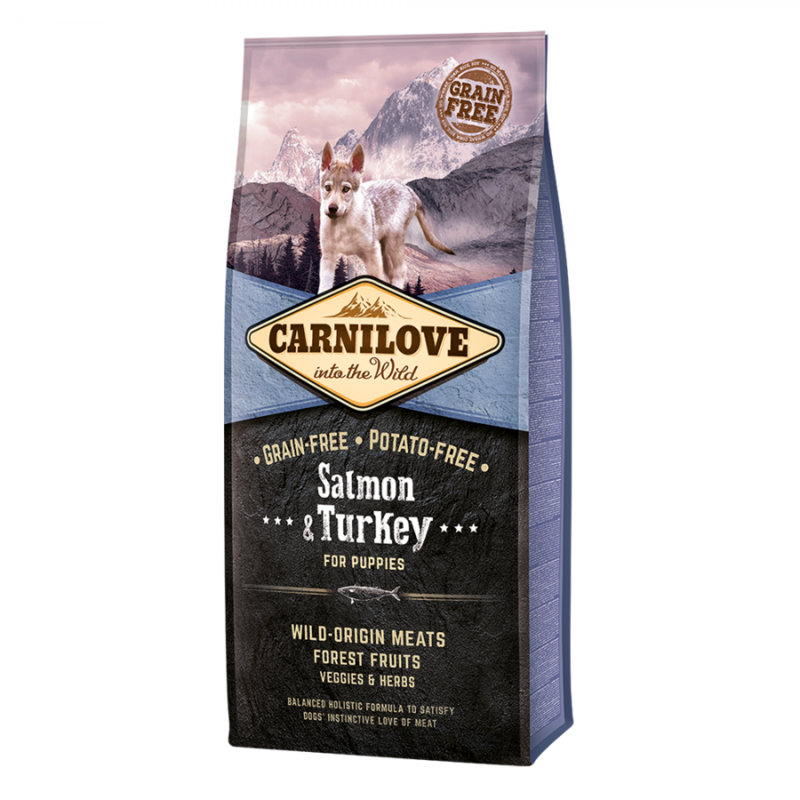 

Carnilove Puppy - Salmon & Turkey - 12kg