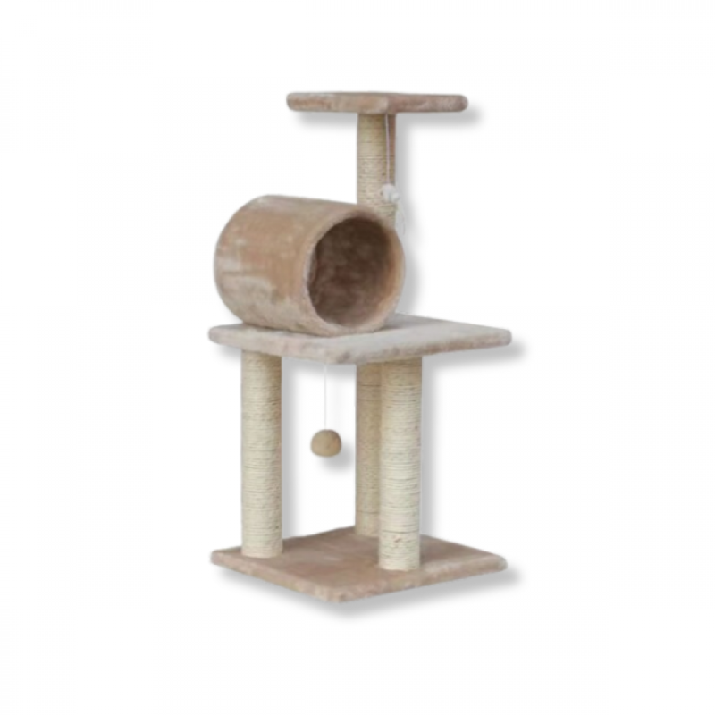 

Generic Cat Tree With Scratcher - Cream - 36*3*80cm - L