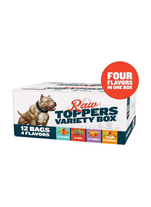 

Bully Max Raw Topper Variety Dog Dry Food, 12 x 425g