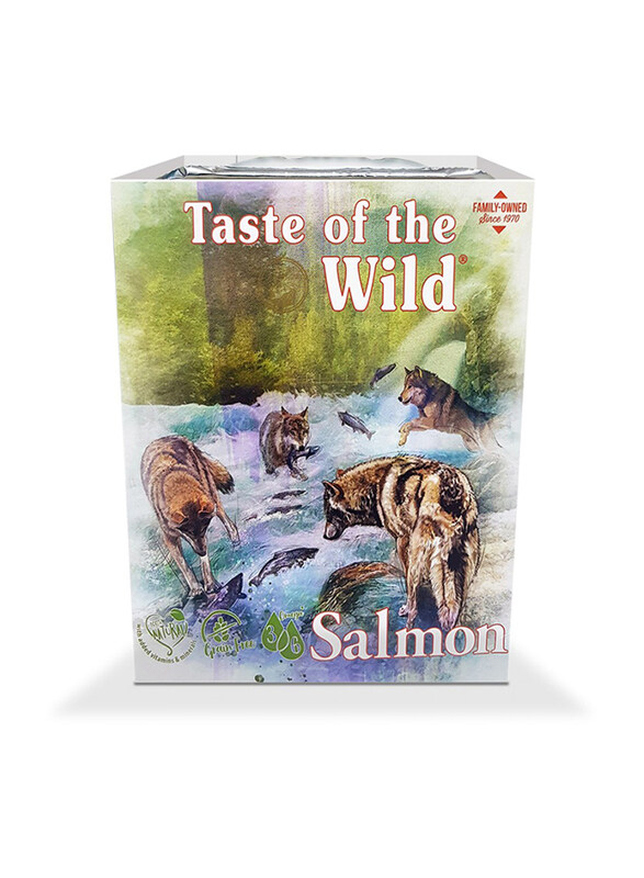 

Taste of the Wild Salmon Pouch Dog Wet Food, 7 x 390g
