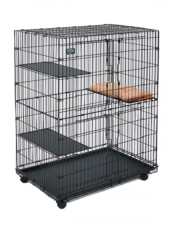 

MidWest Collapsible Cat Playpen, Black