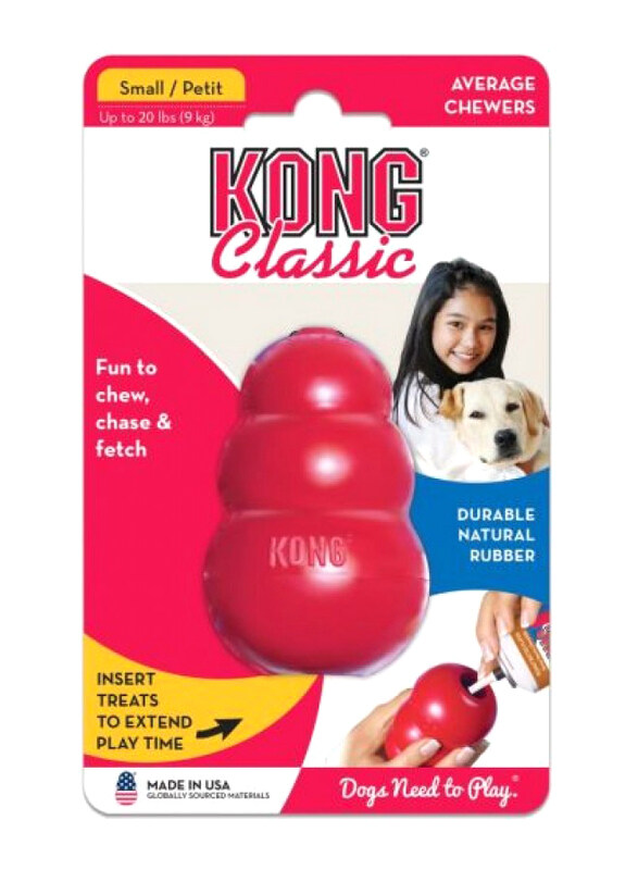 

Kong Classic Rubber Treat Holder, S, Red