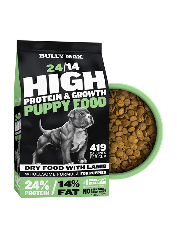 Bully Max 24/14 High Protein & Growth Puppy Dry Food, 2.27Kg
