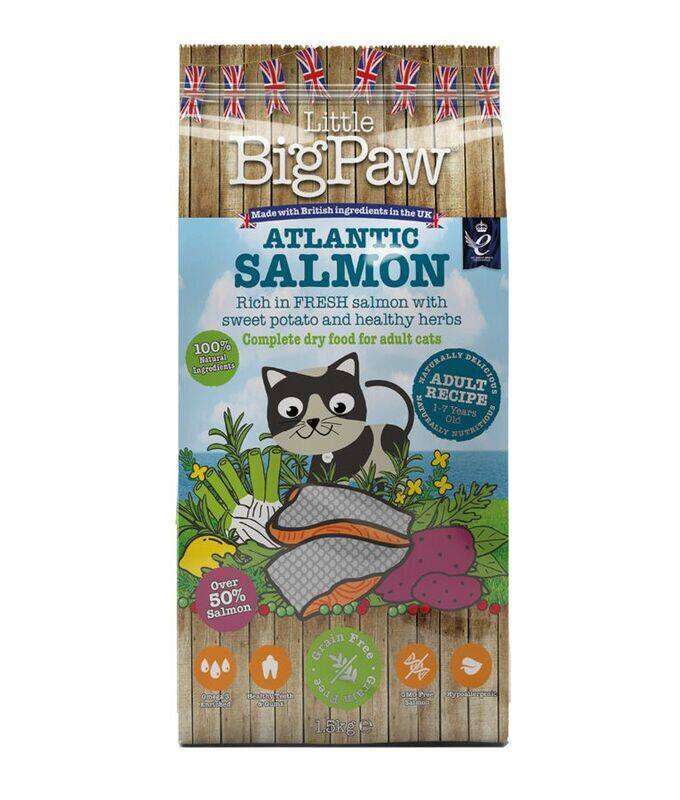 

Little BigPaw Cat - Atlantic Salmon - 1.5kg