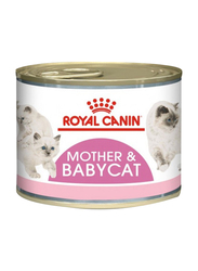 Royal Canin Mother & Baby Cat Wet Food By Can Box, 12 x 195g