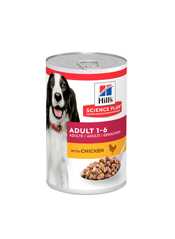 Hill's Science Plan Chicken Adult Dog Wet Food, 370g