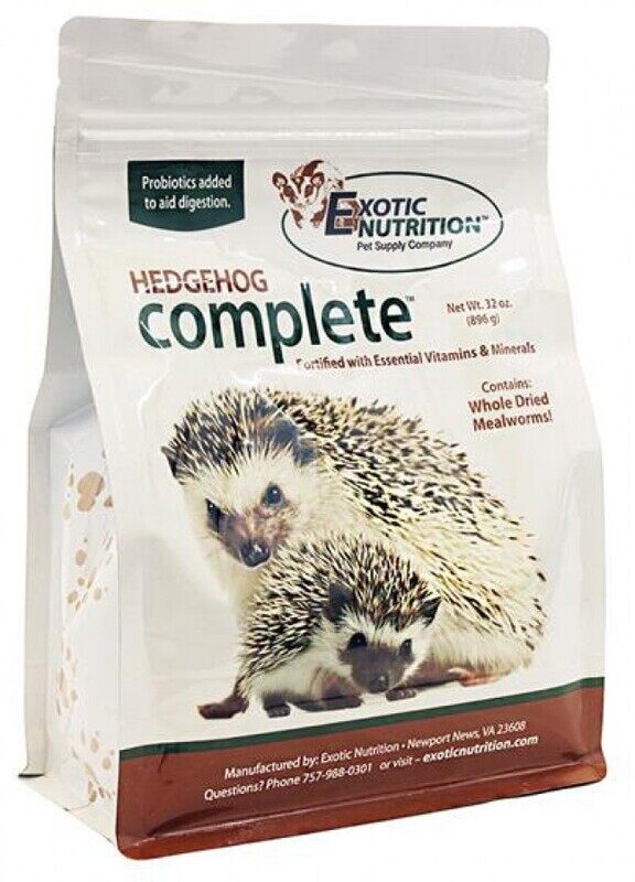 

Exotic Nutrition Hedgehog Pellet - Complete - 2.27kg