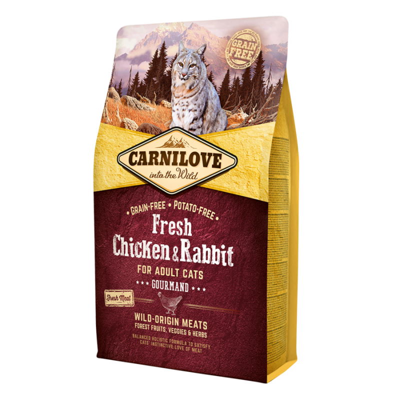 

Carnilove Adult Cat - Chicken & Rabbit - 2kg