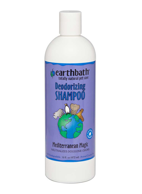 Earth Bath Deodorizing Shampoo in Mediterranean Magic, 472ml, Purple